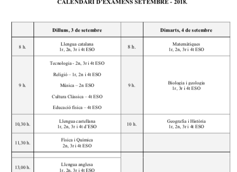 Exámenes de septiembre!! mucho ánimo y fuerza!! Exámenes de septiembre!! mucho ánimo y fuerza!!