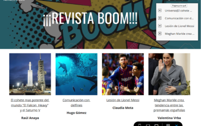 Revistas digitales por 6º de Primaria