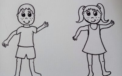 Treballam la figura del cos humà a 5è i a 6è de Primària