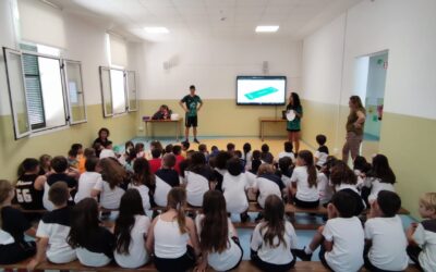 El Club Voltaris Ultimate Mallorca visita la nostra escola!