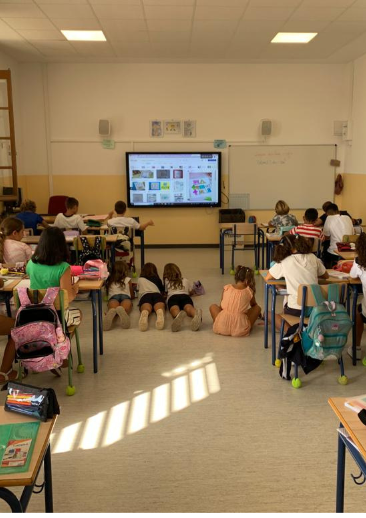Alumnat de Primària de La Salle Pont d'Inca participant en una experiència d'aprenentatge NCA